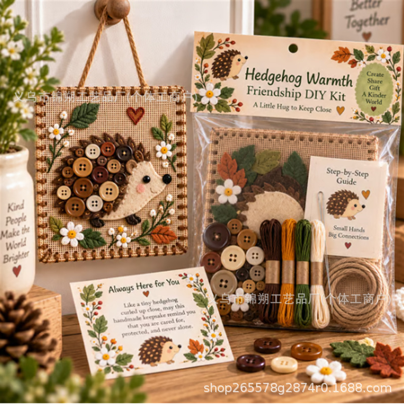 Cute Portable DIY Button Frien - огляд і ціна Art Craft Kit