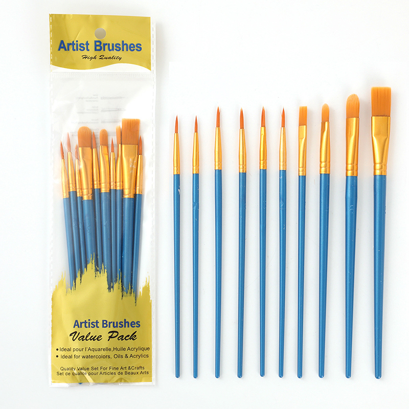 10Pcs Pearlescent Plastic Rod - огляд і ціна Gouache Paint Set