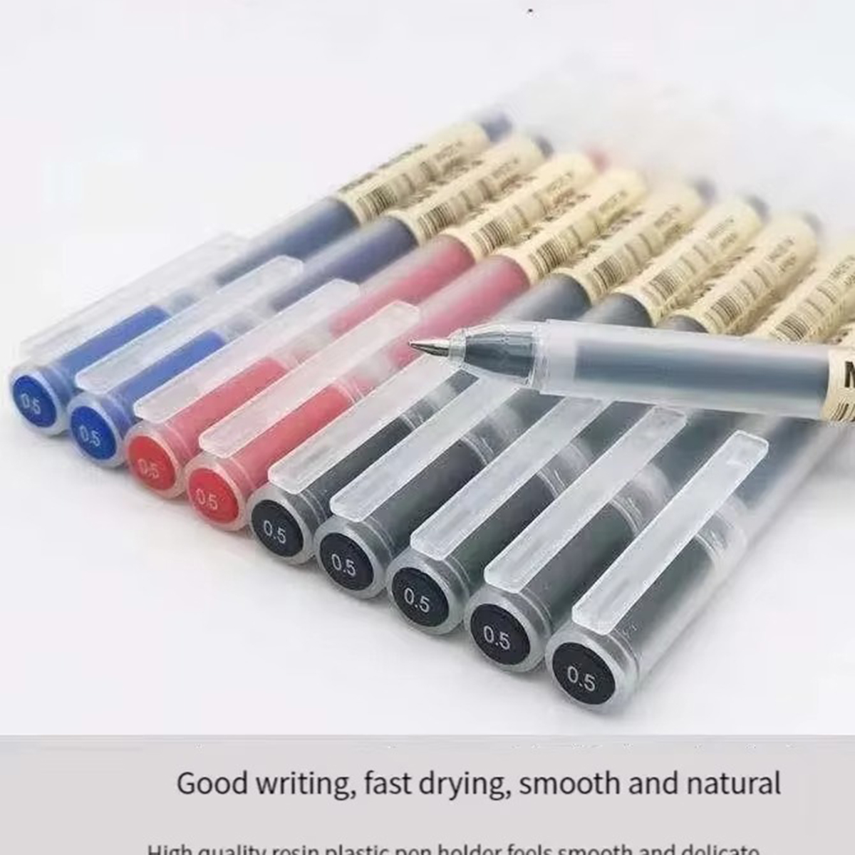 3-6Pcs Kawaii Gel Pen Black/Re - огляд і ціна Art Craft With Paper