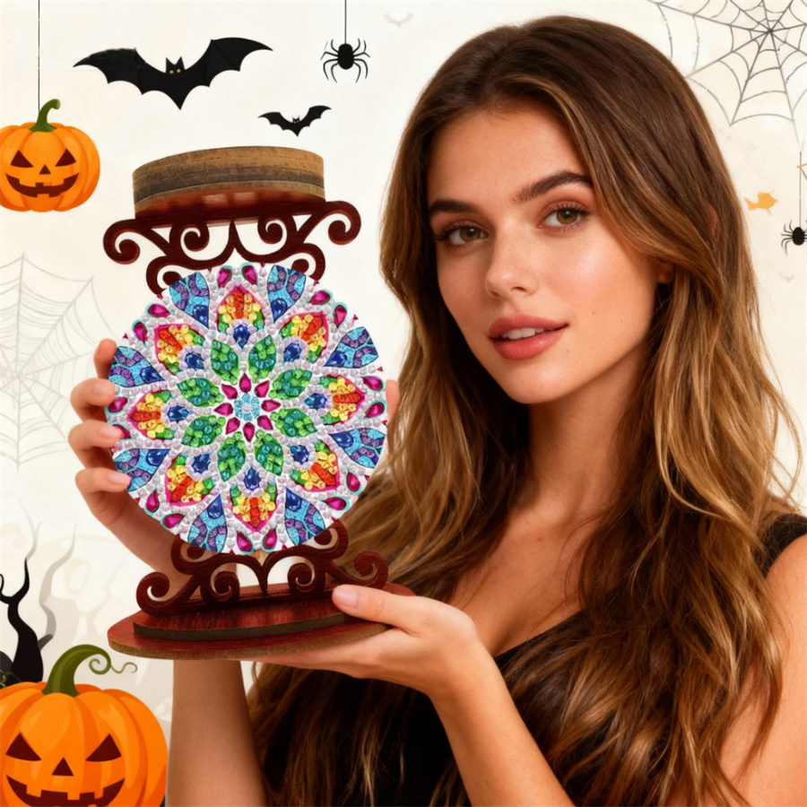 Flower candle holder Halloween - огляд і ціна Art Craft Kit