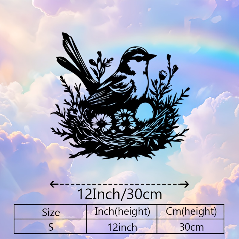 CIFBUY Metal Wall Art Bird Nes - огляд і ціна Art And Craft For Nursery
