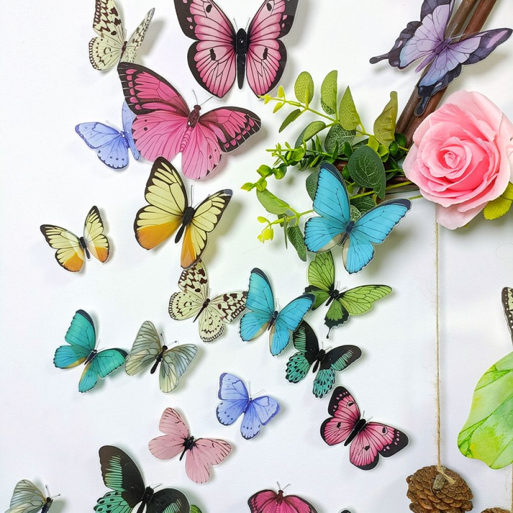 Artificial Butterfly PVC Wall  - огляд і ціна Art And Craft For Nursery