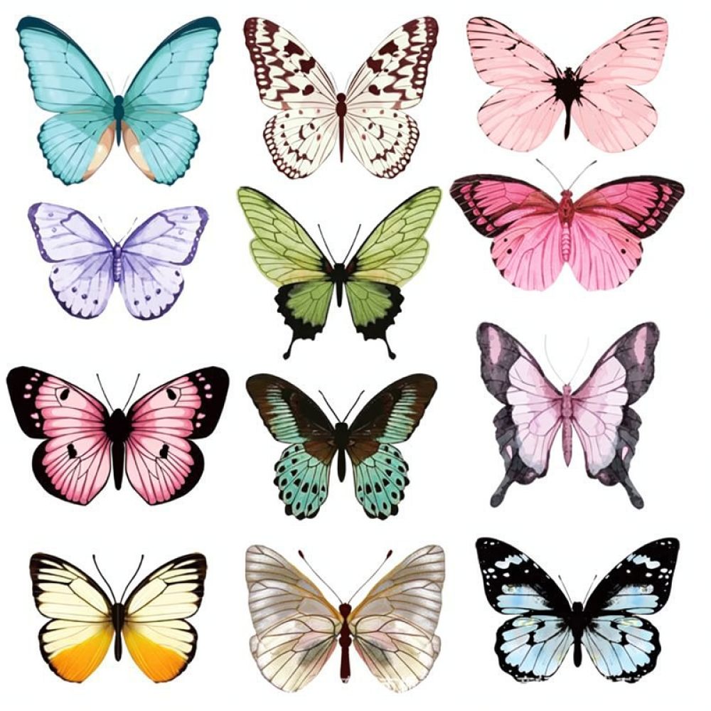 Artificial Butterfly PVC Wall  - огляд і ціна Art And Craft For Nursery
