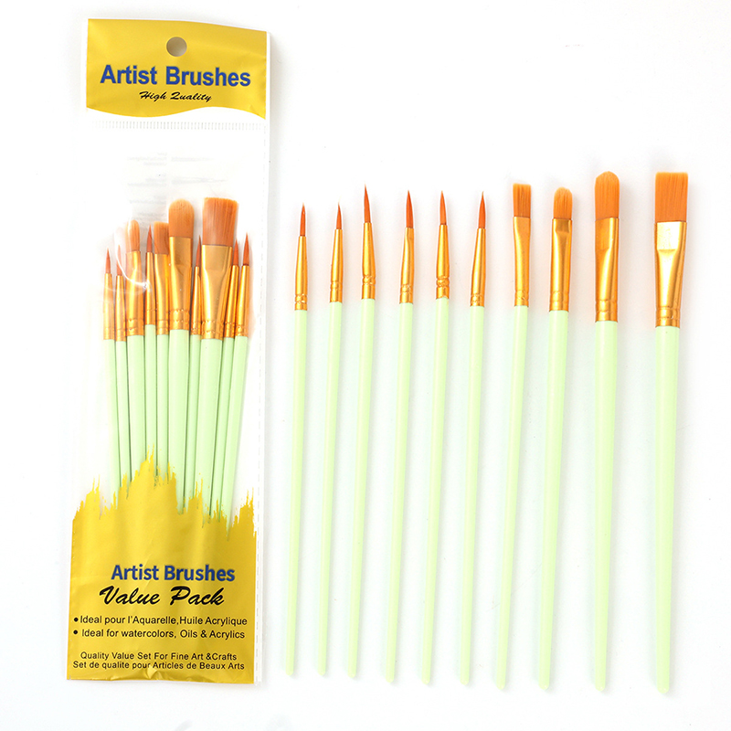 10Pcs Pearlescent Plastic Rod  - огляд і ціна Gouache Paint Set