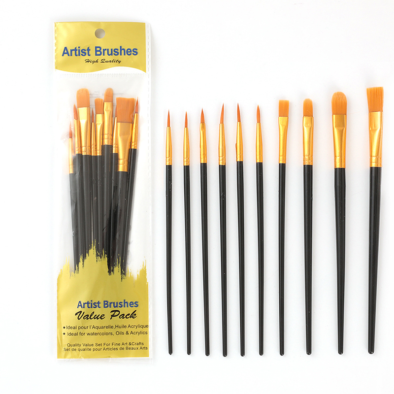10Pcs Pearlescent Plastic Rod  - огляд і ціна Gouache Paint Set