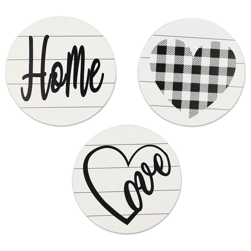 3pcs Wooden 12.5cm Rustic Hang - огляд і ціна Art Craft Bar