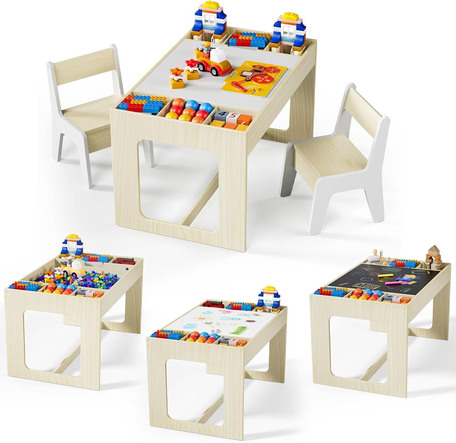 3 in 1 Kids Art Table and Chai - огляд і ціна Art And Craft For Nursery