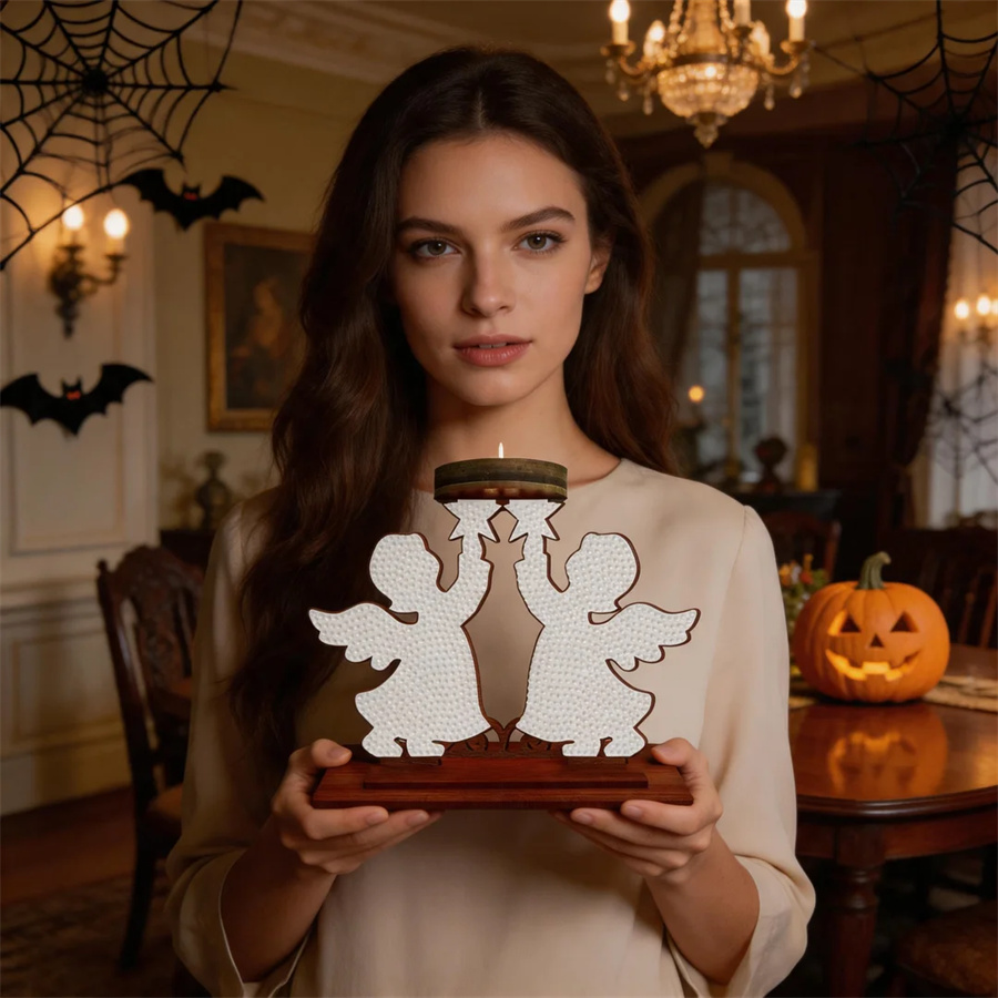 kid candle holder Halloween ho - огляд і ціна Art Craft Kit