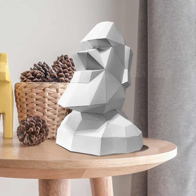Large Size Easter Island Moai  - огляд і ціна Art Craft Cardboard