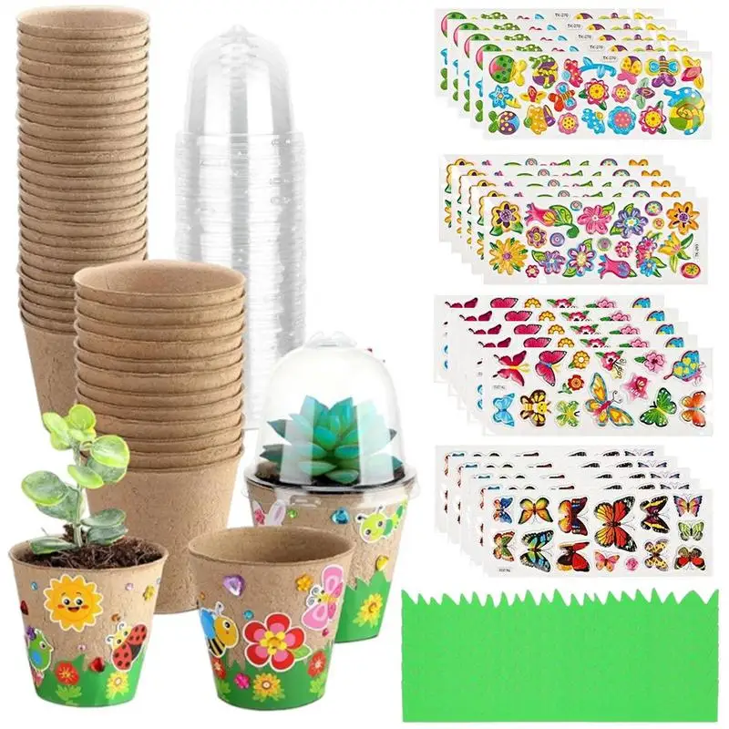 DIY Paper Flower Pot Craft Kit - огляд і ціна Art And Craft For Nursery