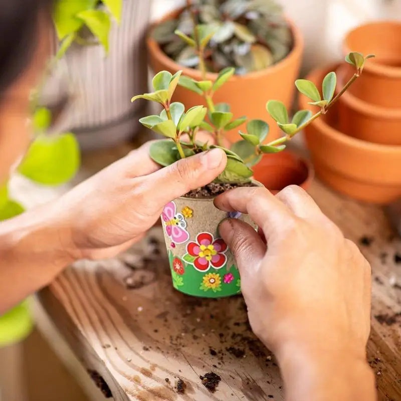 DIY Paper Flower Pot Craft Kit - огляд і ціна Art And Craft For Nursery