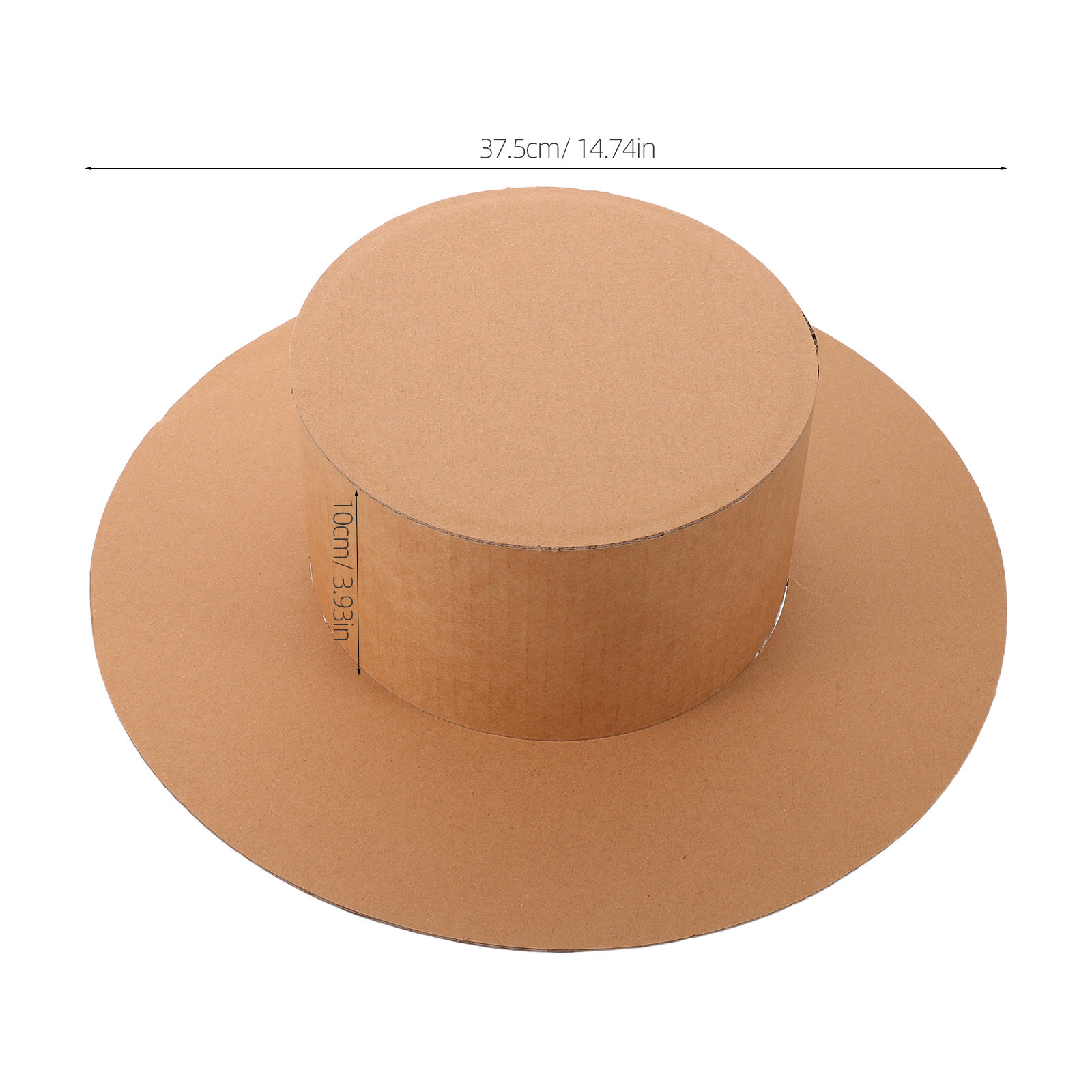 2Pcs Blank Top Hat for DIY Pai - огляд і ціна Art Craft Cardboard