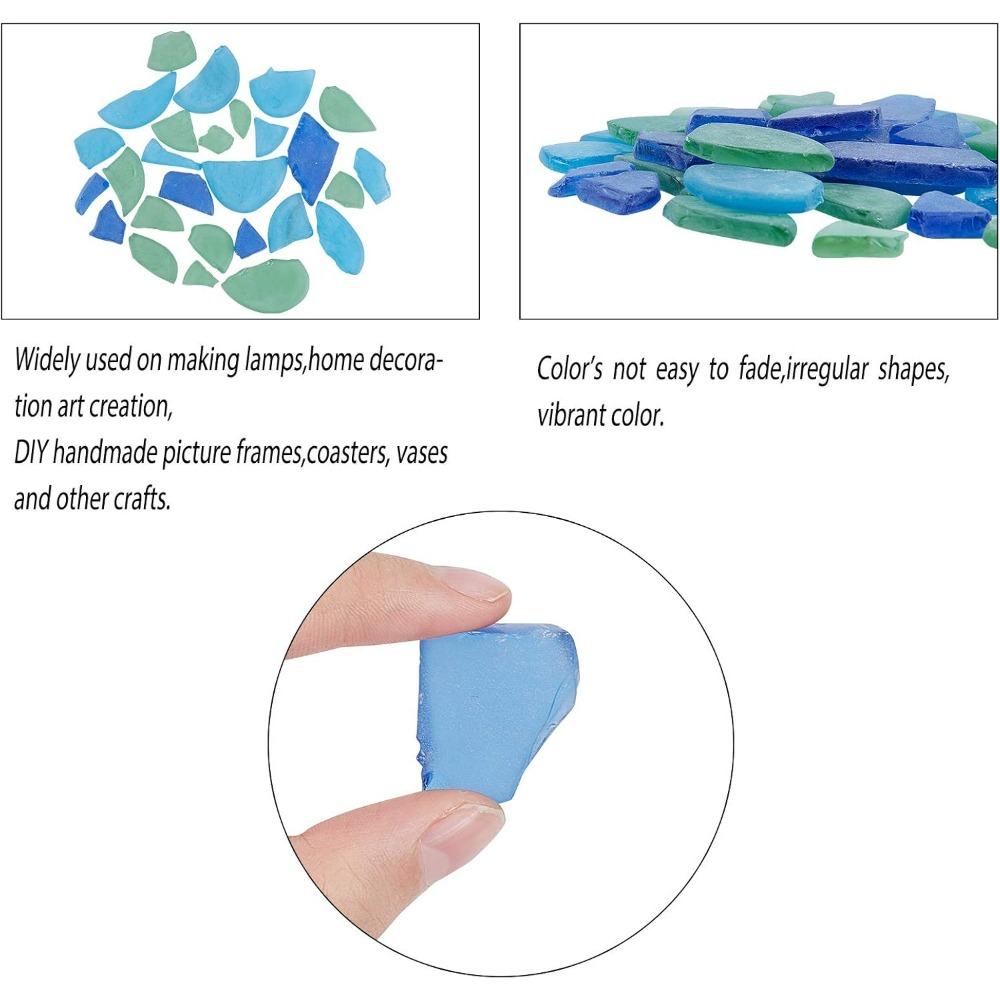 3 Colors Glass Cobalt Blue Aqu - огляд і ціна Art Craft Kit