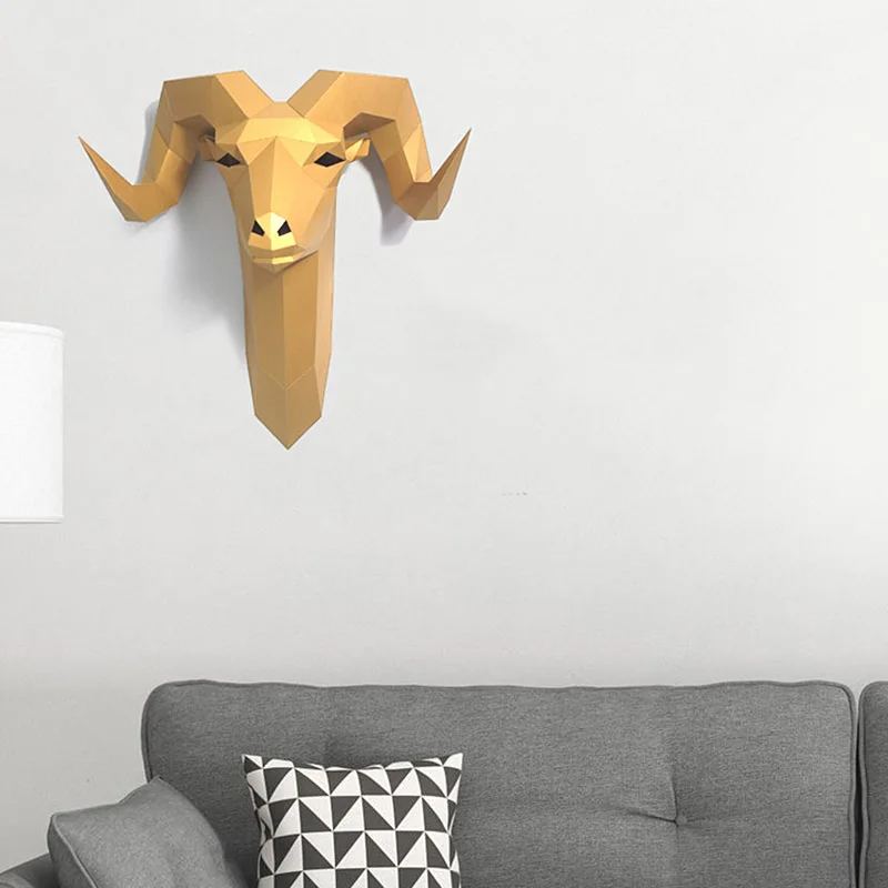 Pre-cut Bighorn Wild Sheep Ani - огляд і ціна Art Craft Cardboard