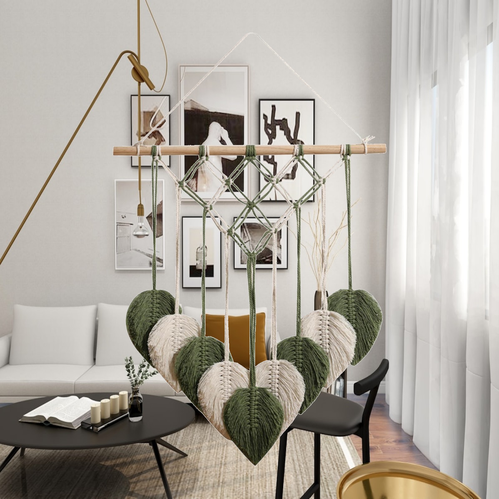 Woven Tapestry Macrame Wall Ha - огляд і ціна Art And Craft For Nursery