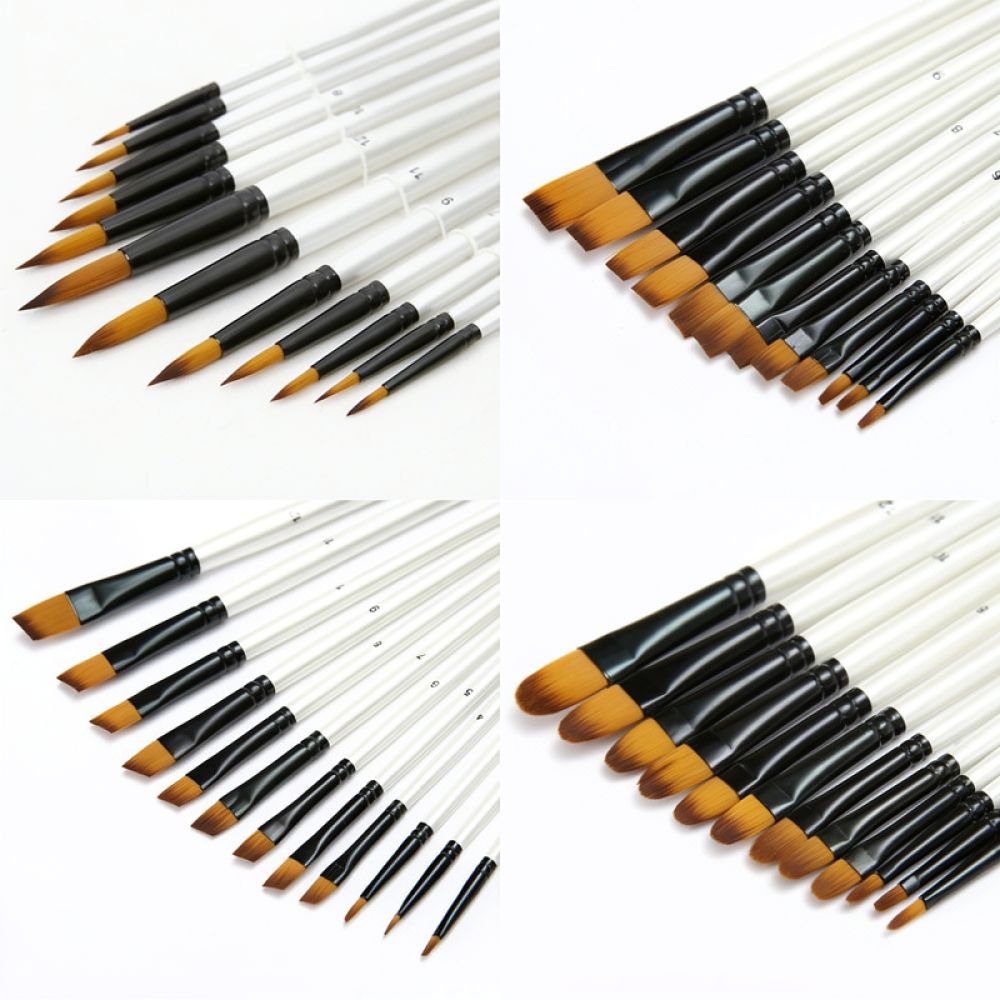 Durable Nylon Hair Artist Brus - огляд і ціна Gouache Paint Set