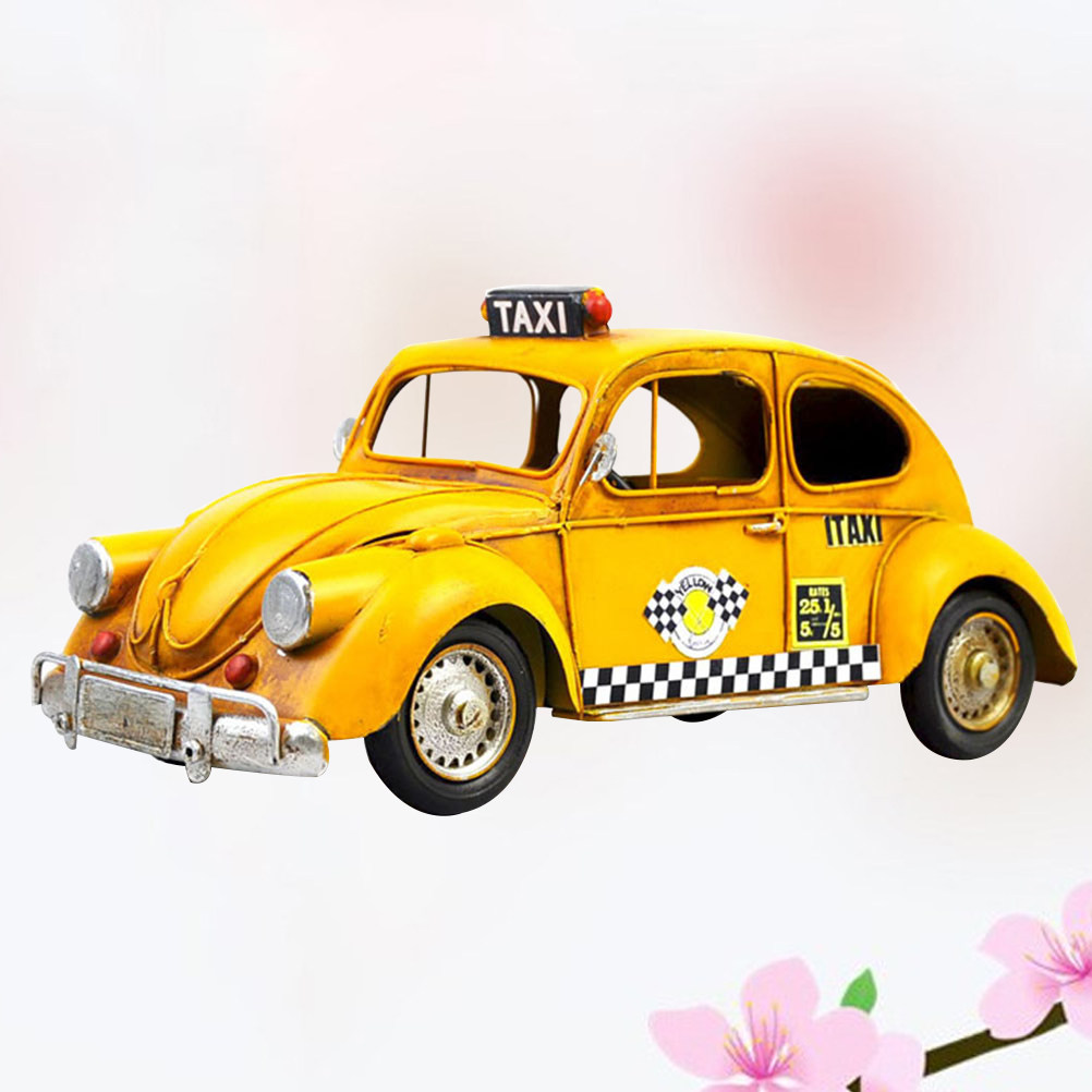 Metal Taxi Car Model Vintage T - огляд і ціна Art Craft Bar
