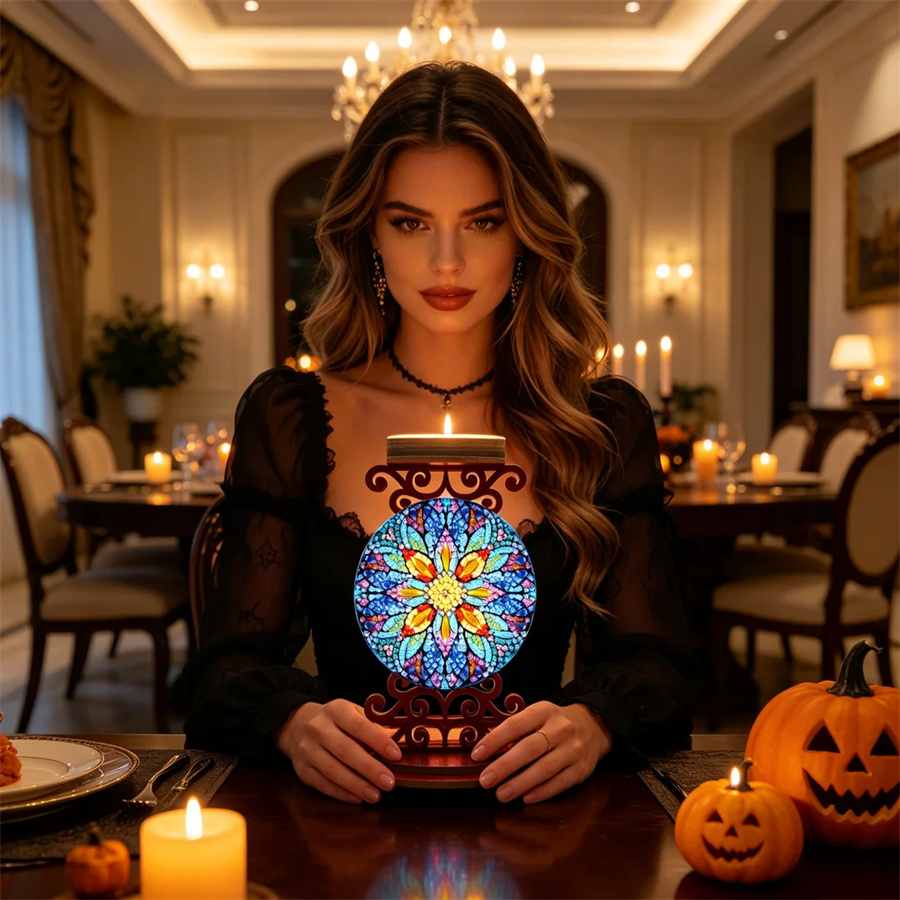 Flower candle holder Halloween - огляд і ціна Art Craft Kit