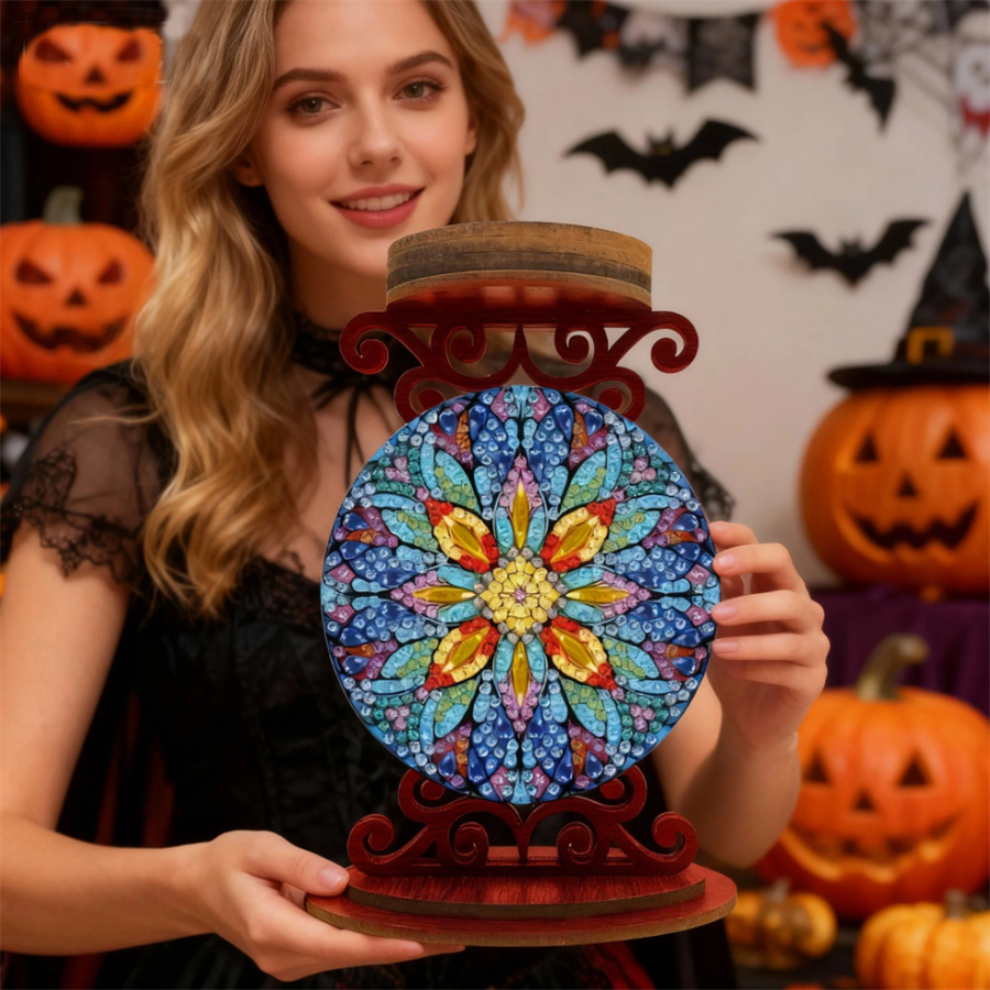 Flower candle holder Halloween - огляд і ціна Art Craft Kit