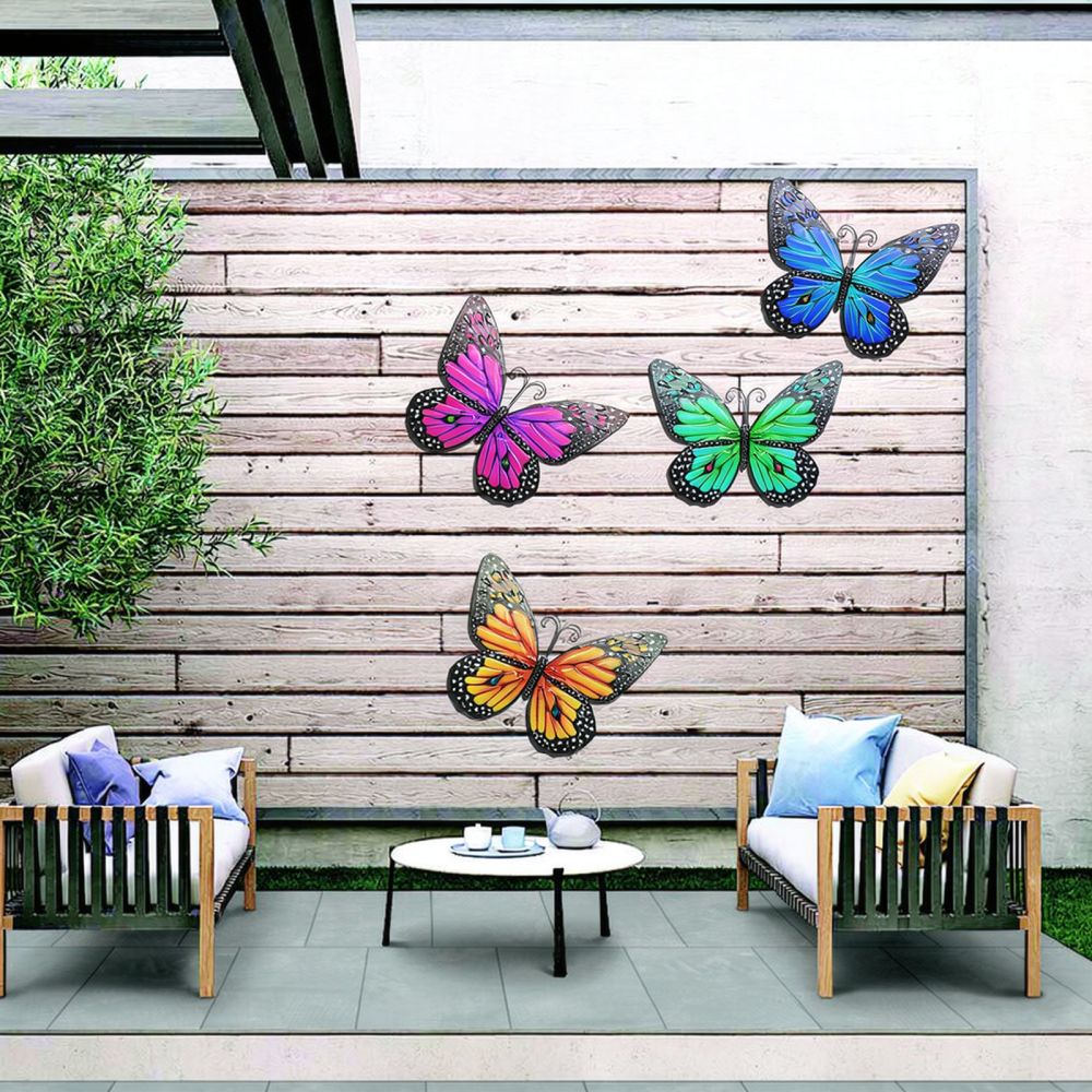 Small Metal Butterfly Wall Dec - огляд і ціна Art And Craft For Nursery