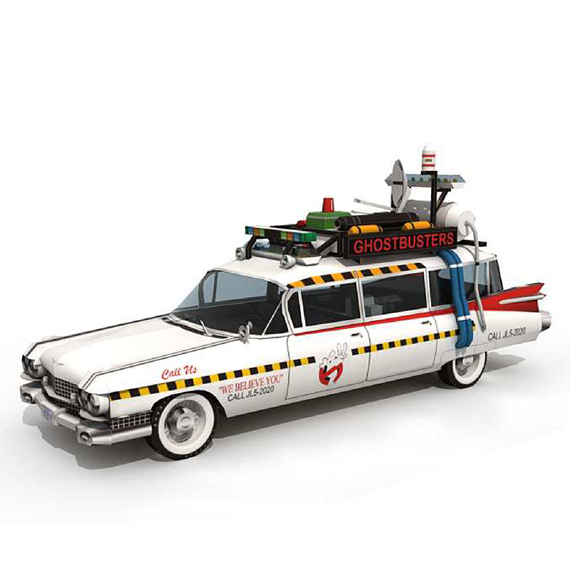 Ghostbusters Car Ecto-1A 1:20  - огляд і ціна Art Craft Cardboard