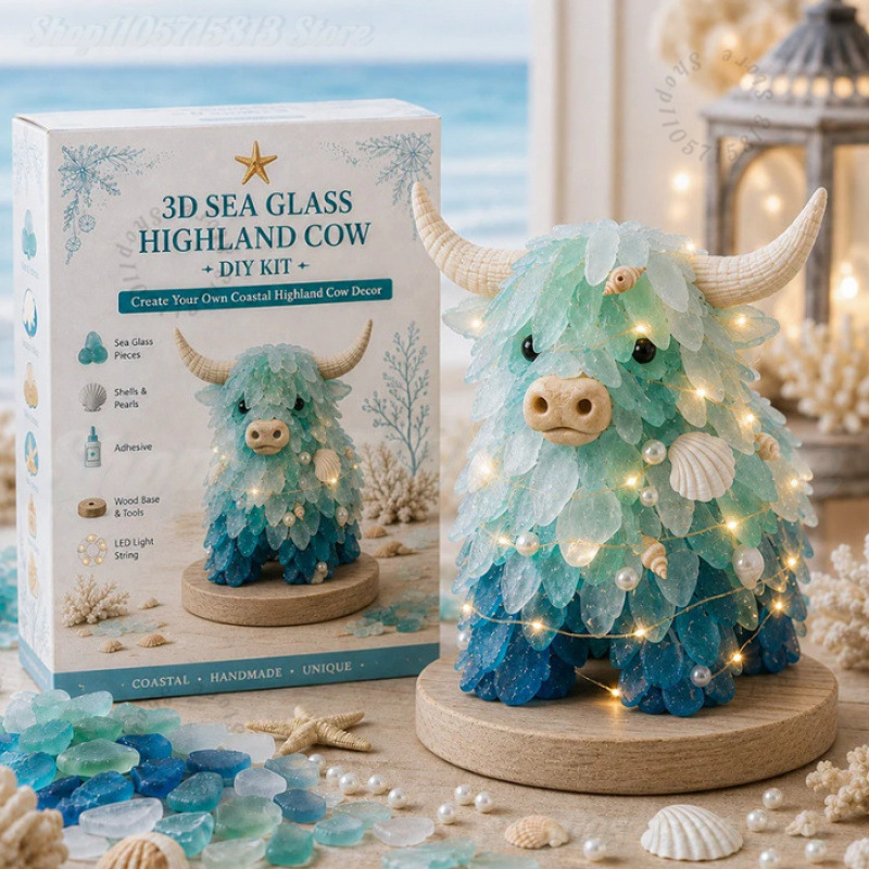 Christmas DIY Sea Glass Craft  - огляд і ціна Art Craft Kit