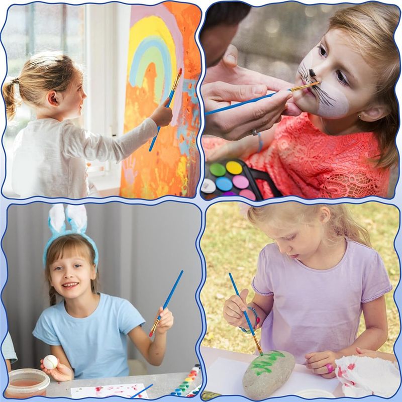 M12K-Acrylic Paint Brushes Set - огляд і ціна Gouache Paint Set