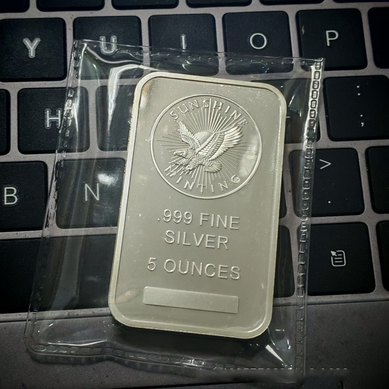 5 Oz Sunshine Minting Silver B - огляд і ціна Art Craft Bar