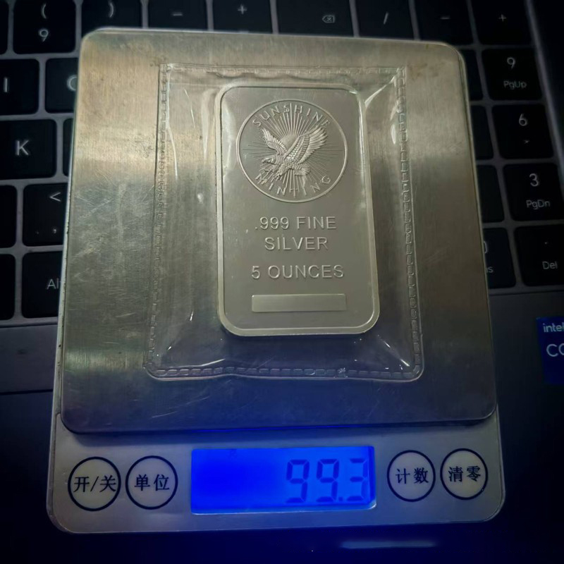 5 Oz Sunshine Minting Silver B - огляд і ціна Art Craft Bar