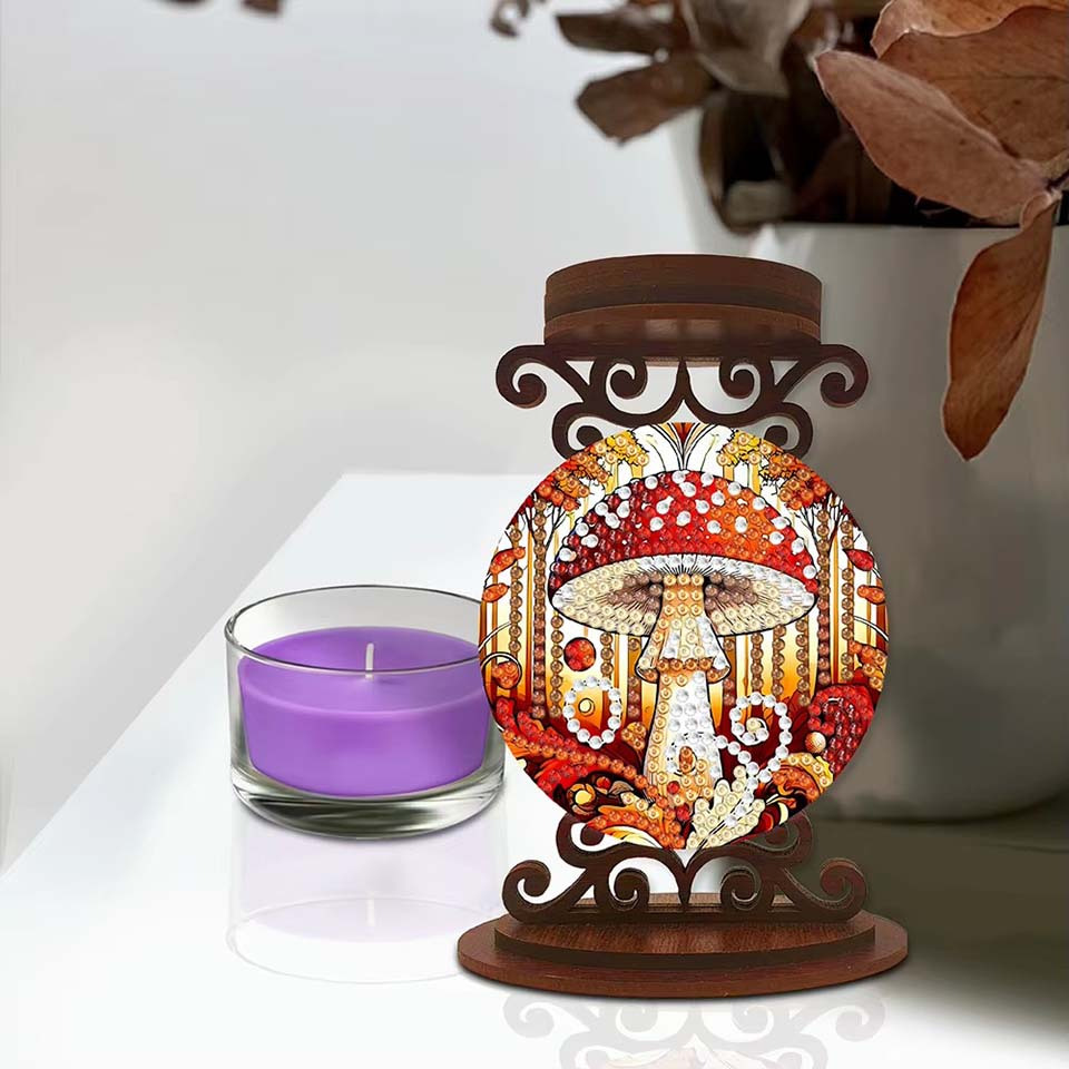 mushroom candle holder Hallowe - огляд і ціна Art Craft Kit