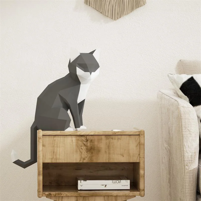 1 Pair Lovers Cat Animal Decor - огляд і ціна Art Craft Cardboard