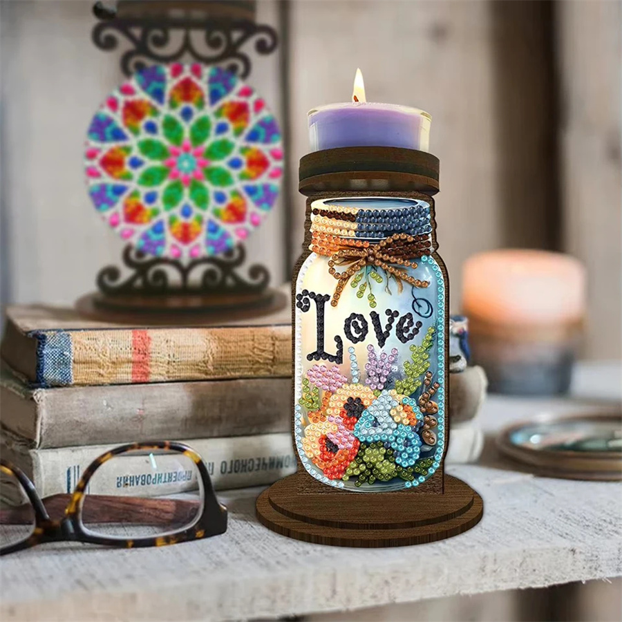 Love candle holder Halloween h - огляд і ціна Art Craft Kit