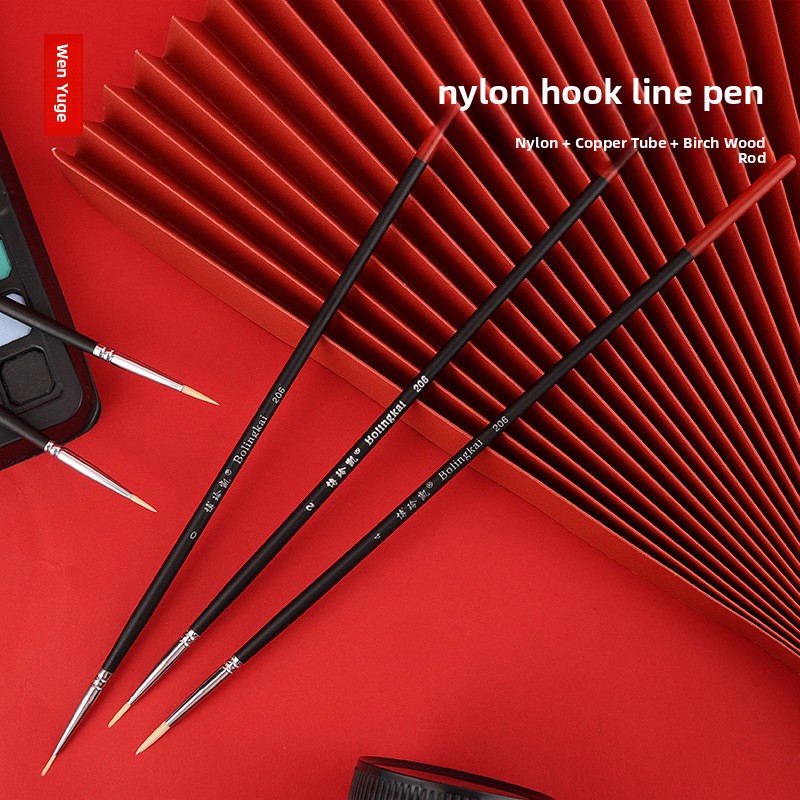 Nylon liner brush, face painti - огляд і ціна Gouache Paint Set