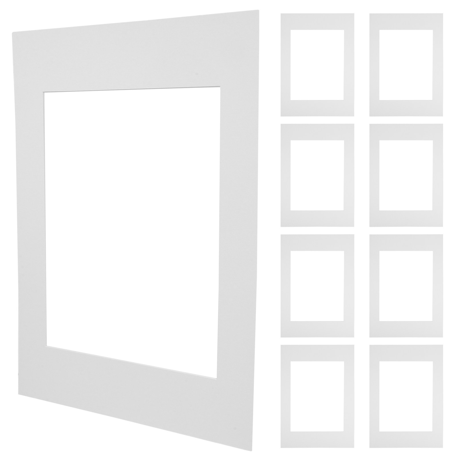 10Pcs White Cardboard Picture  - огляд і ціна Art Craft Cardboard